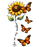 🌻🦋 You Are My Sunshine Sunflower & Butterfly Tee 🦋🌻