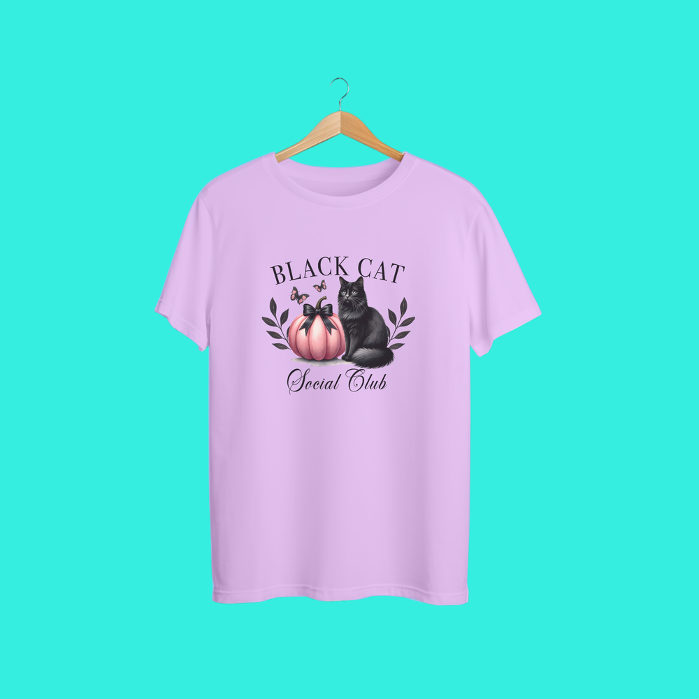 Black Cat Social Club™ Tee 🐈⬛🎃✨