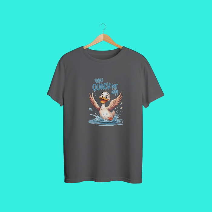 You Quack Me Up! 🦆 Funny Duck Unisex T-Shirt